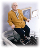 Stairfriend curved stair lift